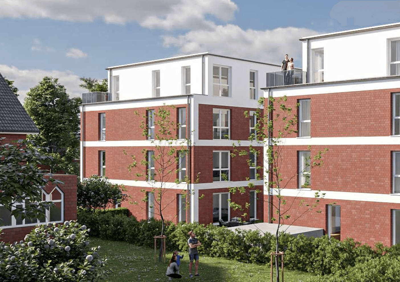 22 exklusive Neubauwohnungen mit hohem Steuervorteil | Neubau KfW 40, QNG+ mit 10%-AFA für Kapitalanleger
